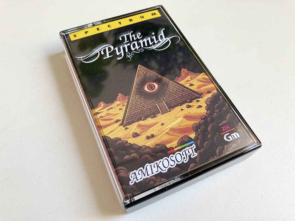 star2024's tweet image. Más. Salvia nueva la de AmikoSoft, que entra con bravura en el campo del desarrollo de juegos para Spectrum con THE PYRAMID, entorno y metodología de juego muy reconocible y, por ende, extremadamente jugable. Dedle amor en [ matranet.net/boutique/zx/th… ].