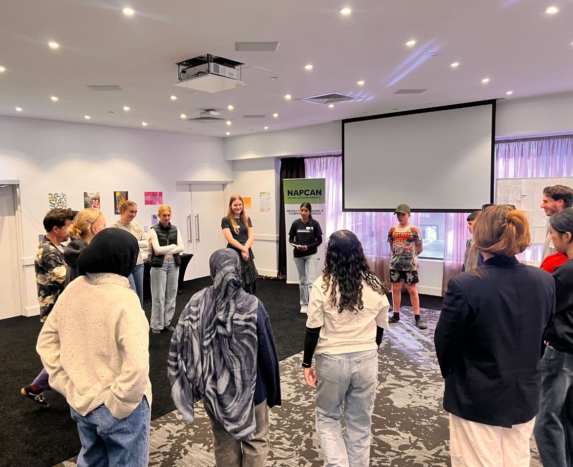We partnered with NAPCAN (National Association for Prevention of Child Abuse and Neglect) to deliver our Public Speaking and Communication Skills workshop to the NAPCAN Youth Advisory Council.