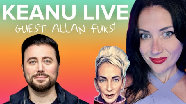 keanuCthompson's tweet image. Live at 10ET w/ @kikismom55 and the incomparable @AllanFuks ! Weeeeee!