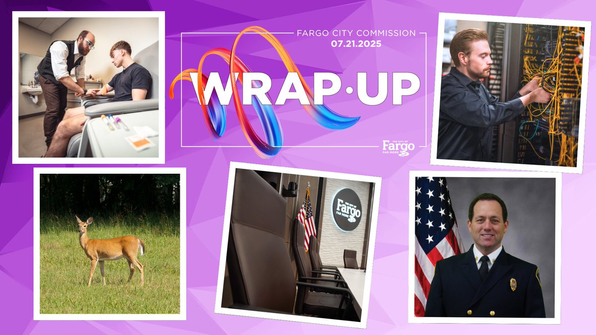 thecityoffargo's tweet image. In case you missed tonight’s #Fargo City Commission meeting, there are a few highlights we think you should know about.
Learn more about how tonight’s actions impact you at FargoND.gov/CommissionWrap…