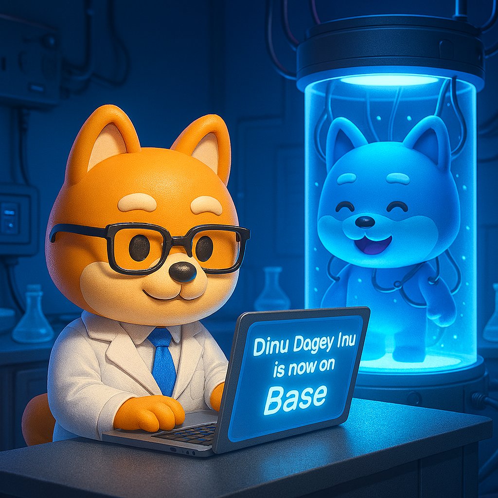 BaseDogeyInu's tweet image. We're rebuilding the Dinu Dogey Inu legacy on the Base Network — where gas fees are low and potential is sky high. Once we hit our target market cap, we’re heading straight to Uniswap via Base!

Let’s revitalize the Dinu community together.🚀🌙 💎 👋 🐶