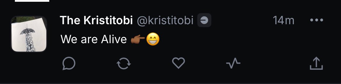 TobiKristi's tweet image. Hii everyone @baseapp @jessepollak
I'm now on baseapp and here is my first official post, and it is actually tradable!!
wallet.coinbase.com/post/0x91379b3…
I genuinely appreciate the invite @ItanWorld @juujuumama ✨