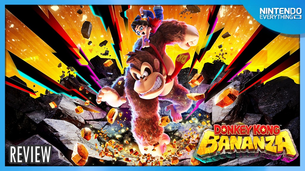 NinEverything's tweet image. Donkey Kong Bananza review for Nintendo Switch 2 nintendoeverything.com/donkey-kong-ba…