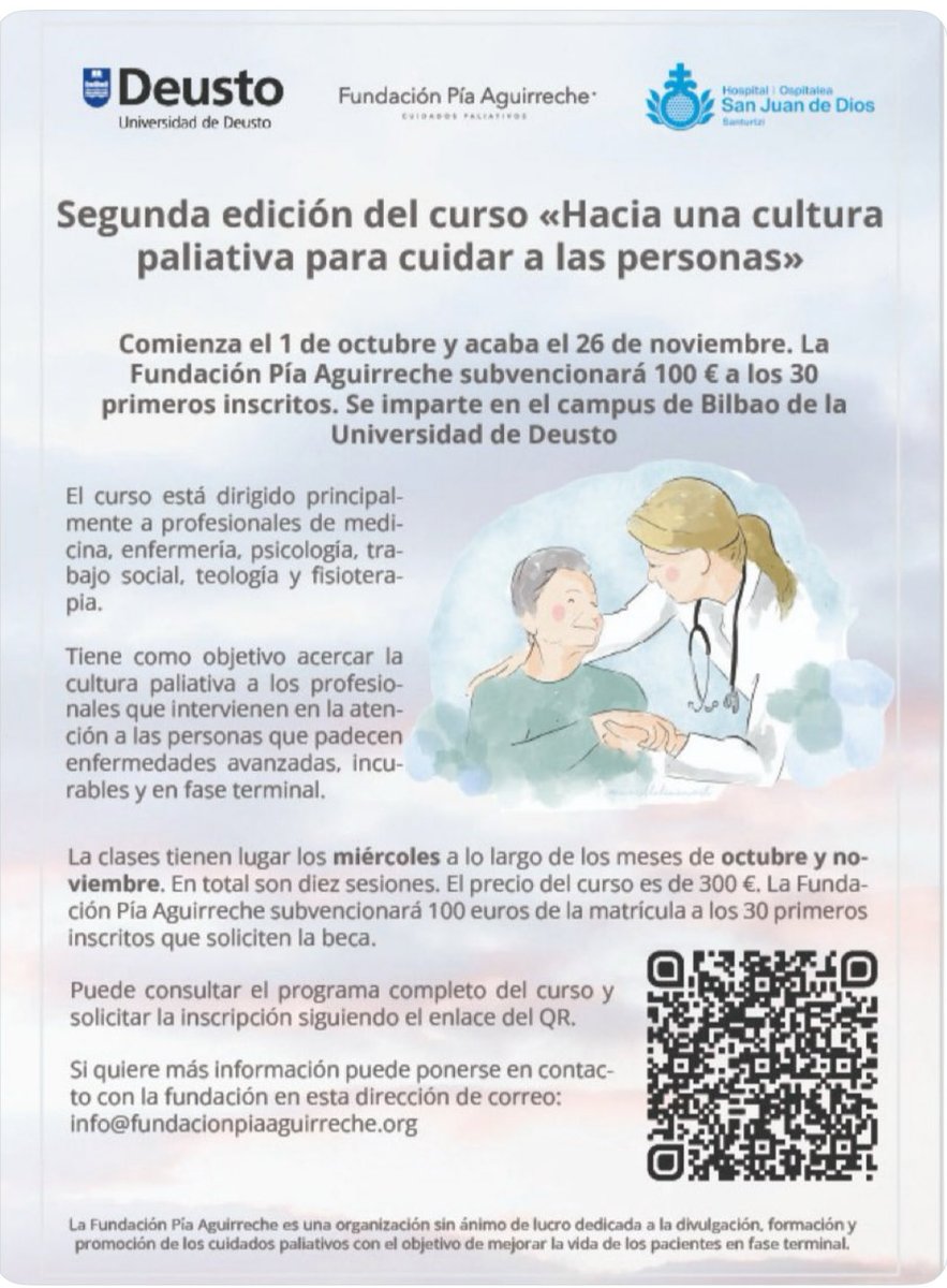 JBtiz's tweet image. LA FORMACIÓN EN CUIDADOS PALIATIVOS DEBE SER UN COMPROMISO PARA CUIDAR MEJOR. observatoriobioetica.org/2025/07/la-for…