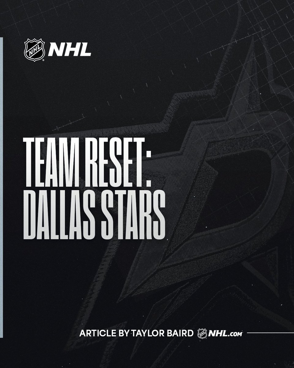 NHLPR's tweet image. The @DallasStars have advanced to the Conference Finals in each of the past three seasons. Small tweaks have the club primed for another lengthy run in 2025-26.
Read more of Taylor Baird's feature for @NHLdotcom here: nhl.com/news/topic/tea…