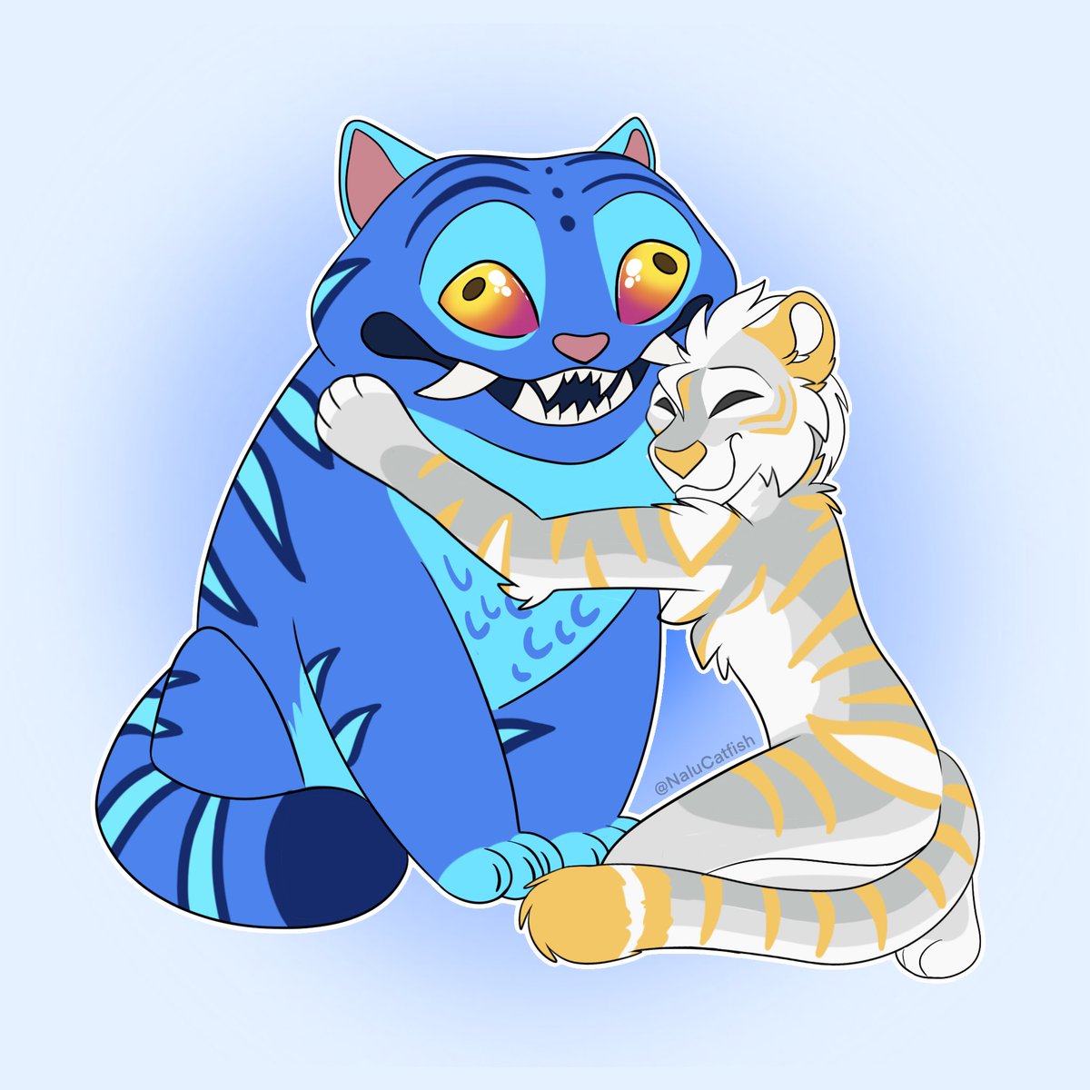Two pretty tigers!
Derpy YCH