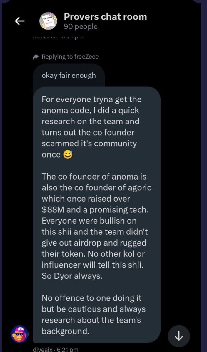 can ppl say this real project anoma scam?