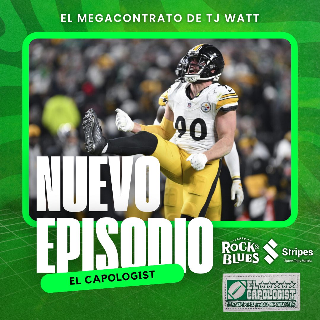 🎙️💥 ¡Nuevo programa!

𝗘𝗹 𝗺𝗲𝗴𝗮𝗰𝗼𝗻𝘁𝗿𝗮𝘁𝗼 𝗱𝗲 𝗧𝗝 𝗪𝗮𝘁𝘁
🏈 El lío morrocotudo del Sindicato de Jugadores #NFL
🏦 ¿Commanders cambia su nombre?
🚑 Vuelven las lesiones a Lions
❓ Vuestras preguntas

🟠 ivoox.com/capologist-6x1…

🟢 open.spotify.com/episode/3fxft1…