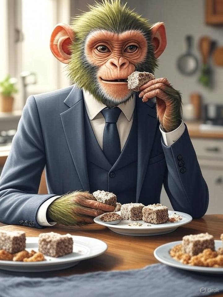 TaylorRGrayAuth's tweet image. Happy Invite an Alien to Live With You Day, Lamington Day, and Take A Monkey to Lunch Day Everyone!
#inviteanalientolivewithyouday #LamingtonDay #TakeAMonkeyToLunchDay #DailyHolidays
Image by @grok