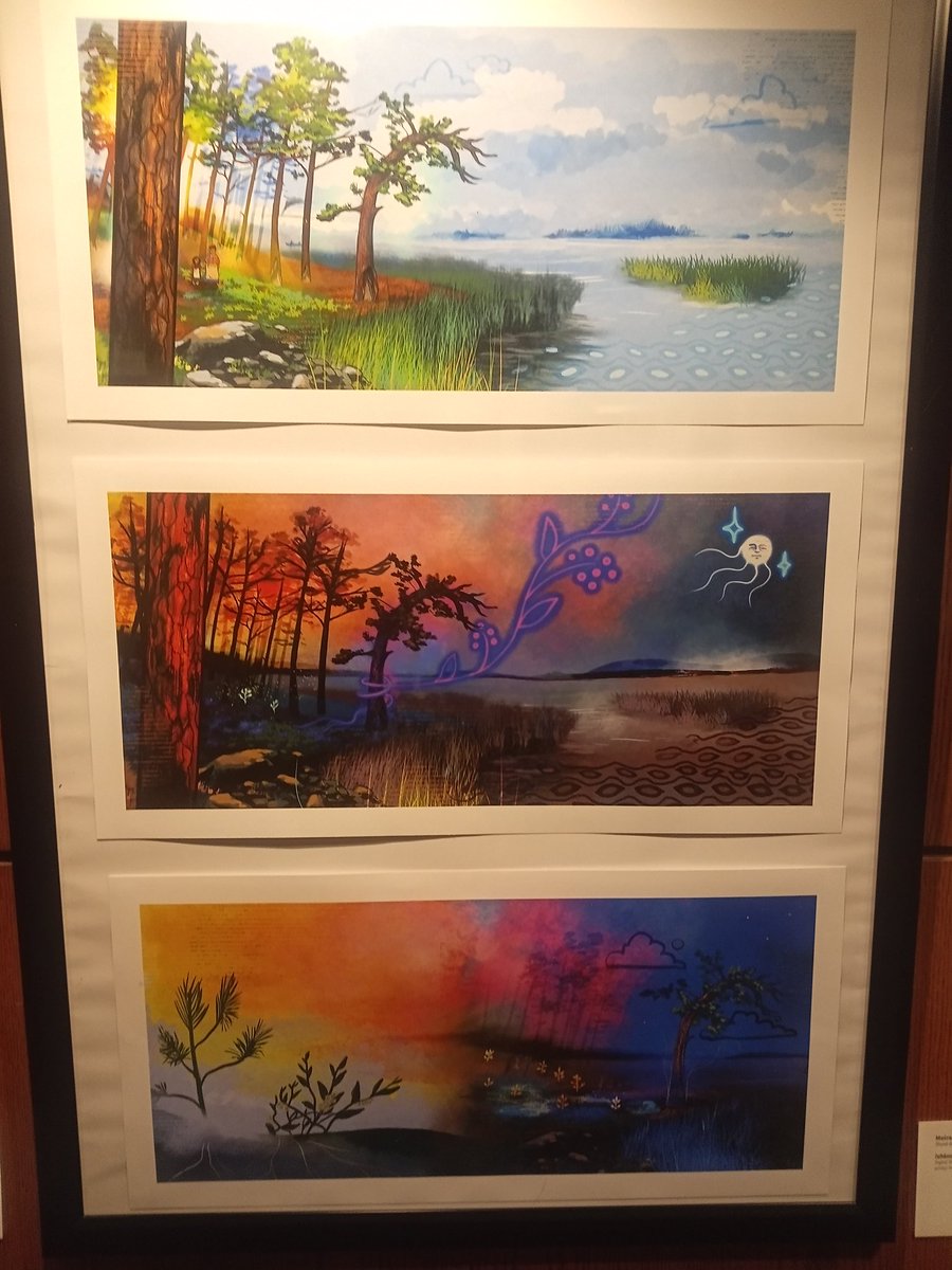 davidbrevik1's tweet image. I always love walking into a random building and finding great art. Here are some Native American art I found.
#NativeAmerican #Art