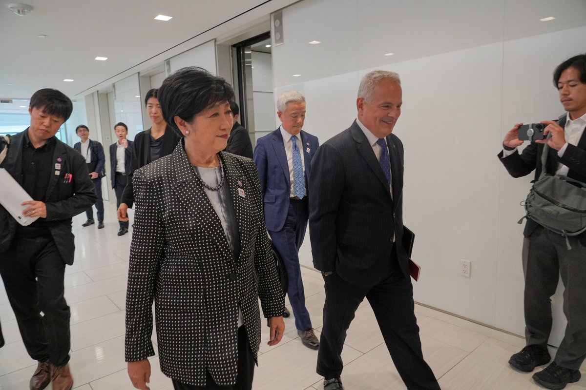 HudsonInstitute's tweet image. Hudson Institute hosted Governor Yuriko Koike for a conversation on Tokyo's growing role on the global stage.
@ecoyuri
@Tokyo_gov