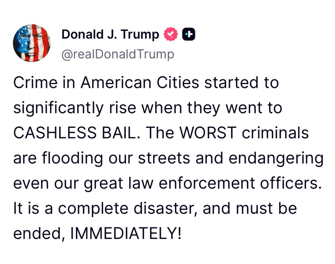RepFitzgerald's tweet image. .@POTUS is right. Cashless bail is fueling crime and putting dangerous offenders back on our streets. Last year, the House passed my bill, the Keeping Violent Offenders Off Our Streets Act, to rein in radical left-wing bail policies and keep our communities safe. We need more…