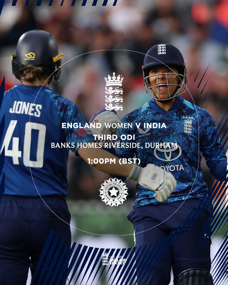 englandcricket's tweet image. Series decider incoming 🔜
You won't want to miss it 👀