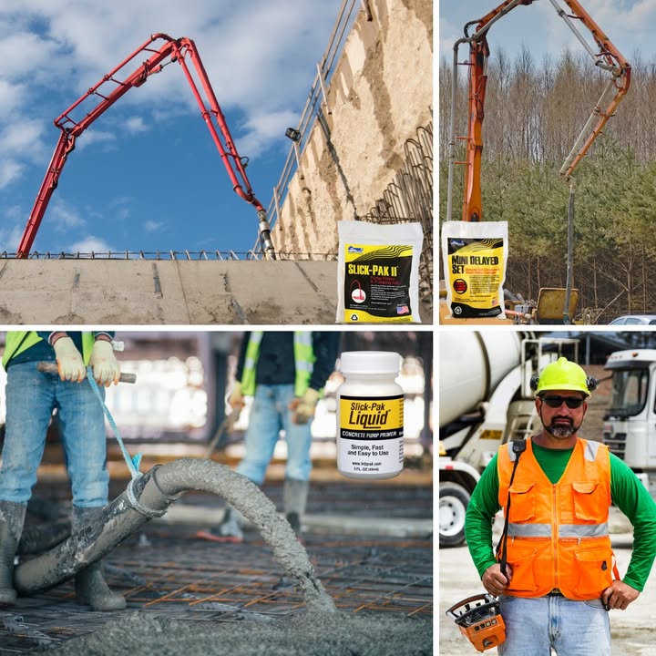 🚨Attention Concrete Pumpers! 🚨 Fritz-Pak's line of concrete pumping aids is specially formulated to improve the pumpability of even the harshest mixes! Go online to fritzpak.com to order a case today! #concretepumping #concretepumping aid #concretepump