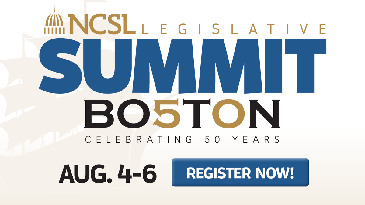 NCSLorg's tweet image. There’s still time to register for the 2025 NCSL Legislative Summit! Reconnect with colleagues and leave inspired, refreshed, and ready to do good work in your home state.
For more info or to register: NCSL.org/Summit #NCSLsummit