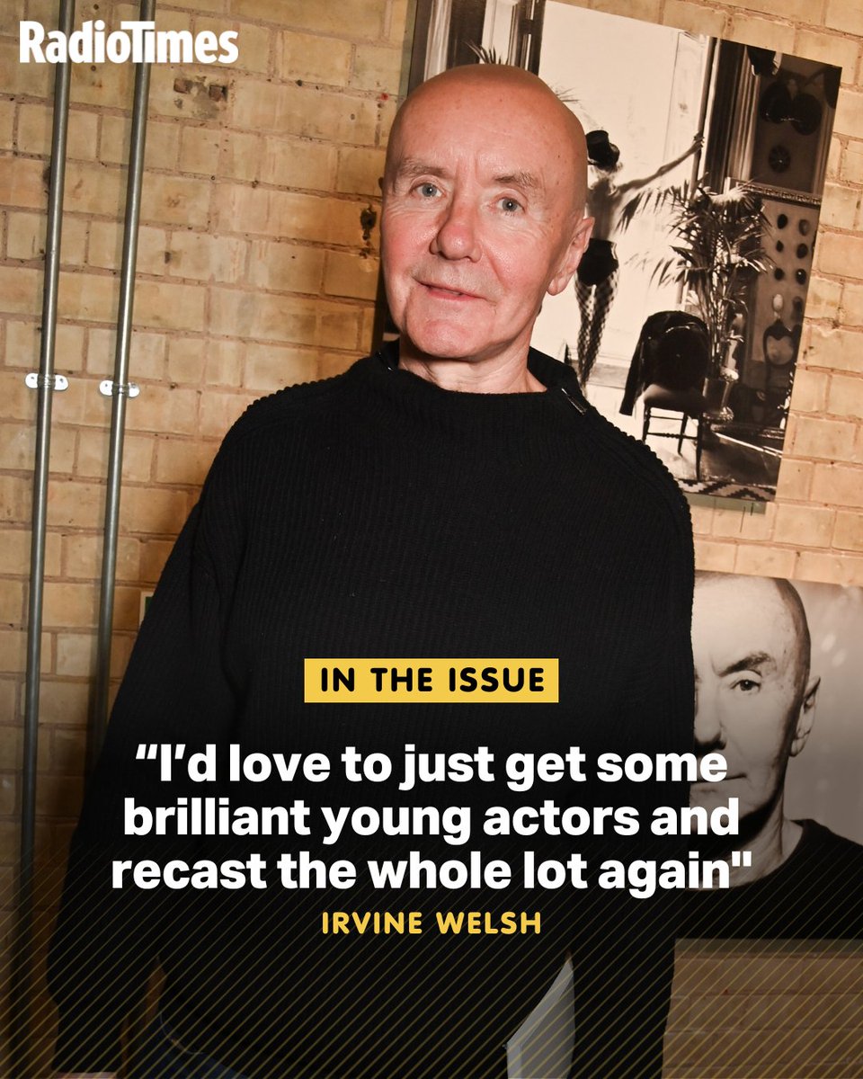 RadioTimes's tweet image. Trainspotting author Irvine Welsh chats to RT about releasing a sequel 30 years on from the original hit novel, and teases a possible on-screen adaptation.
Read more via the link below or inside this week’s issue:
radiotimes.com/tv/drama/train…