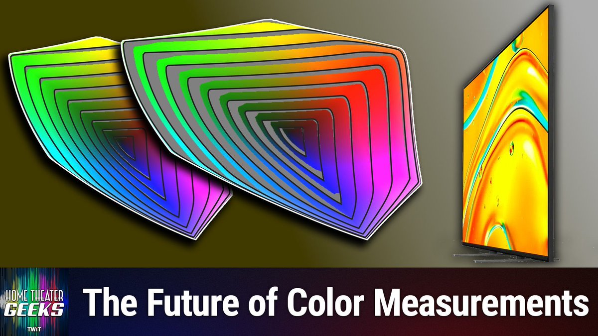 TWiT's tweet image. “Gamut Rings”—the next evolution in color representation! @HTGeekScott Wilkinson explains how this 2D graphing method reveals a display’s true capabilities on Home Theater Geeks 491. ▶️ twit.tv/shows/home-the… 🎥 Club TWiT: twit.tv/clubtwit #HomeTheater #VideoTech