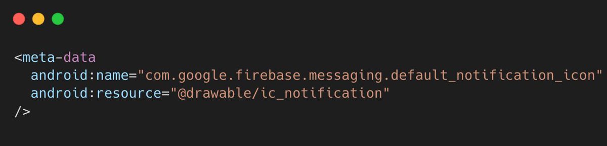 Some Android apps still don't set an icon for push notifications—let's fix that! A clear icon means users instantly recognise your notifications. Just add the Firebase default_notification_icon meta-data in your AndroidManifest! 🚀
#AndroidDev #Firebase