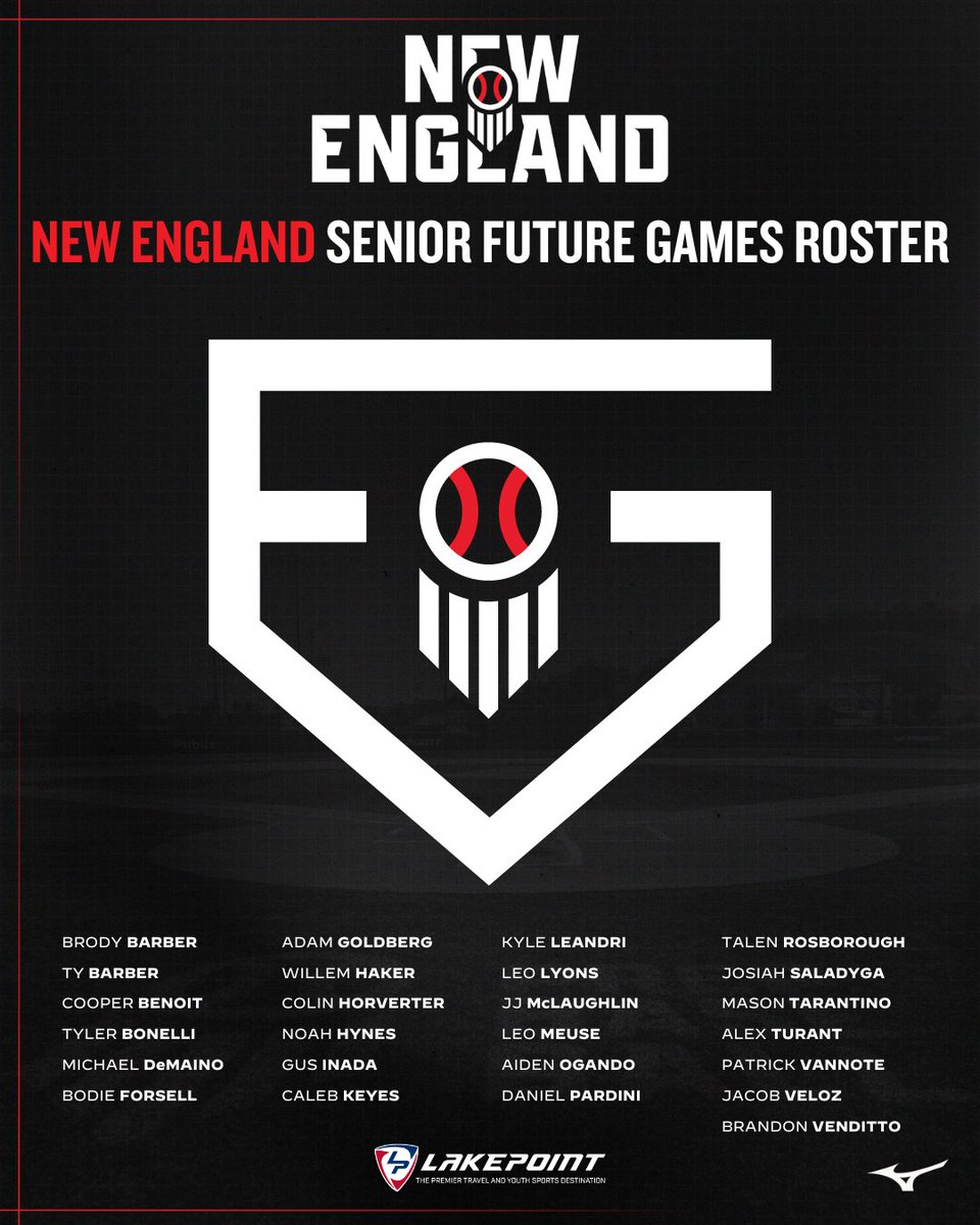 Prep Baseball New England (@pbnewengland) on Twitter photo Welcome the roster for 𝐓𝐞𝐚𝐦 𝐍𝐞𝐰 𝐄𝐧𝐠𝐥𝐚𝐧𝐝 at the 𝟐𝟎𝟐𝟓 𝐒𝐞𝐧𝐢𝐨𝐫 𝐅𝐮𝐭𝐮𝐫𝐞 𝐆𝐚𝐦𝐞𝐬!
🤝 <a href="/prepbaseball/">Prep Baseball</a>nj
🖥️ loom.ly/xDdjoP8
@prepbaseball || #PBSFG25 Welcome the roster for 𝐓𝐞𝐚𝐦 𝐍𝐞𝐰 𝐄𝐧𝐠𝐥𝐚𝐧𝐝 at the 𝟐𝟎𝟐𝟓 𝐒𝐞𝐧𝐢𝐨𝐫 𝐅𝐮𝐭𝐮𝐫𝐞 𝐆𝐚𝐦𝐞𝐬!
🤝 <a href="/prepbaseball/">Prep Baseball</a>nj
🖥️ loom.ly/xDdjoP8
@prepbaseball || #PBSFG25