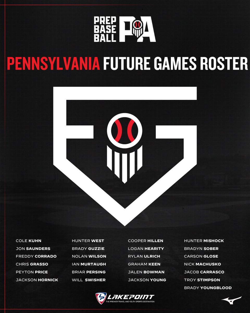 🚨Team PA Roster Reveal🚨

We are ready to go❗

#PBFG25 starts on Wednesday with the workout followed by 3 games. The talented roster will be on full display, follow along on our social accounts for coverage throughout the week👍