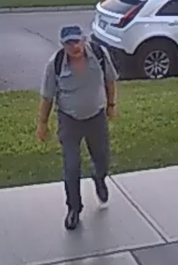 Any #yyc peeps see this guy 5:42AM around Sunnyside? He stole a package from my doorstep.