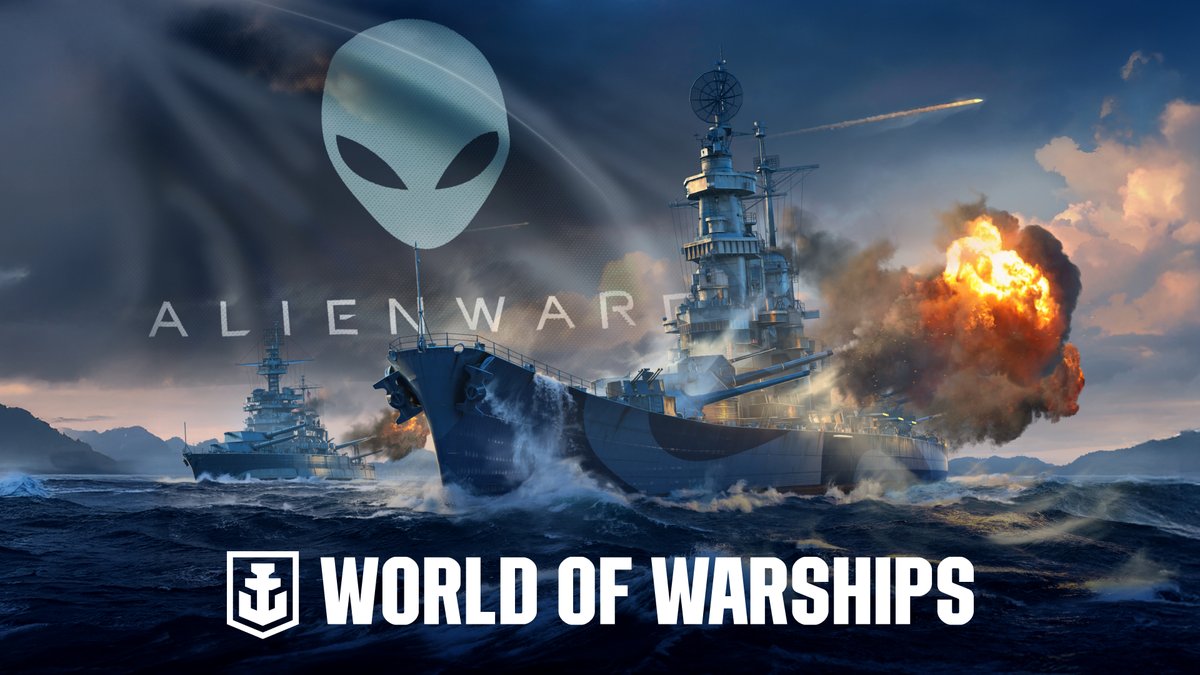 WorldofWarships's tweet image. Captains! We're celebrating our partnership with Alienware by releasing a new commemorative flag. Go to Alienware Arena to claim the flag and show your colors in battle!
👽 wo.ws/44SglNS