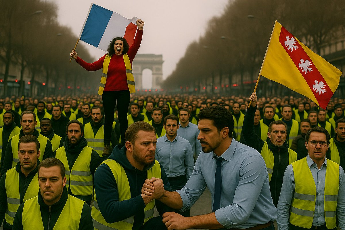 🔴🇫🇷 CRISE DE RÉGIME

On s'approche d'un point de rupture historique.

Le pays est paupérisé comme jamais : travailleurs précaires, classes moyennes étranglées, services publics effondrés. Le peuple s'appauvrit pendant que l’État continue de taxer, punir, surveiller.

La défiance