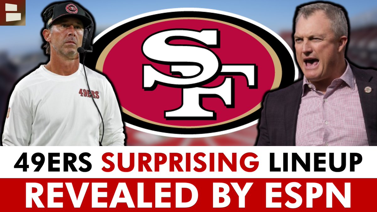 Chase_Senior's tweet image. ESPN's 49ers projected depth chart featured some surprises on it.
Let's talk about them: youtube.com/watch?v=9O-WSA…