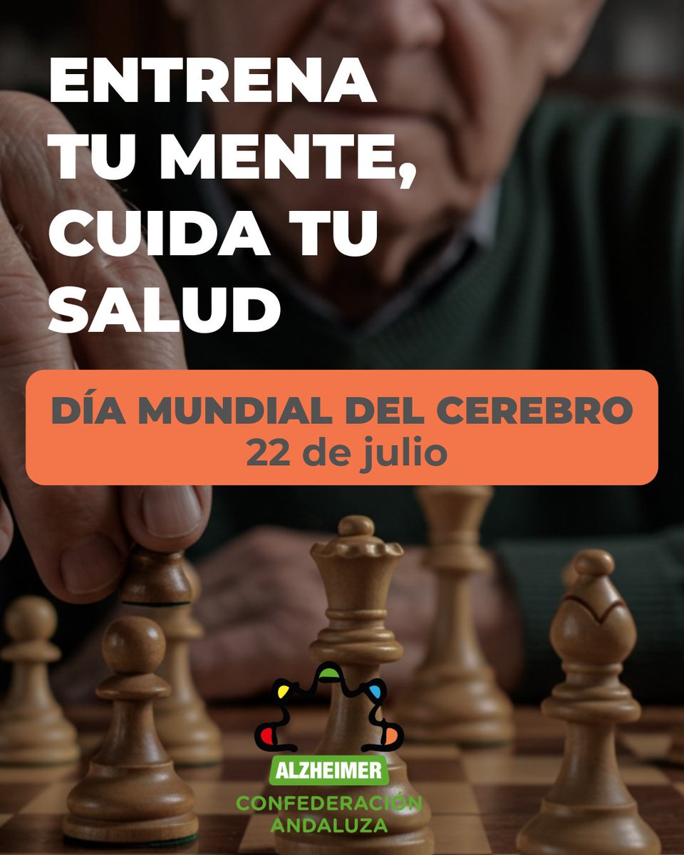 Confederación Andaluza de Alzheimer (@confeafa) on Twitter photo 🧠 En el #DíaMundialDelCerebro, desde <a href="/ConFEAFA/">Confederación Andaluza de Alzheimer</a> reivindicamos un modelo de atención centrado en la persona y en la prevención.
✅ Somos la 1ª entidad de nuestra naturaleza en España que certifica buenas prácticas en tratamientos no farmacológicos frente al deterioro cognitivo. 🧠 En el #DíaMundialDelCerebro, desde <a href="/ConFEAFA/">Confederación Andaluza de Alzheimer</a> reivindicamos un modelo de atención centrado en la persona y en la prevención.
✅ Somos la 1ª entidad de nuestra naturaleza en España que certifica buenas prácticas en tratamientos no farmacológicos frente al deterioro cognitivo.