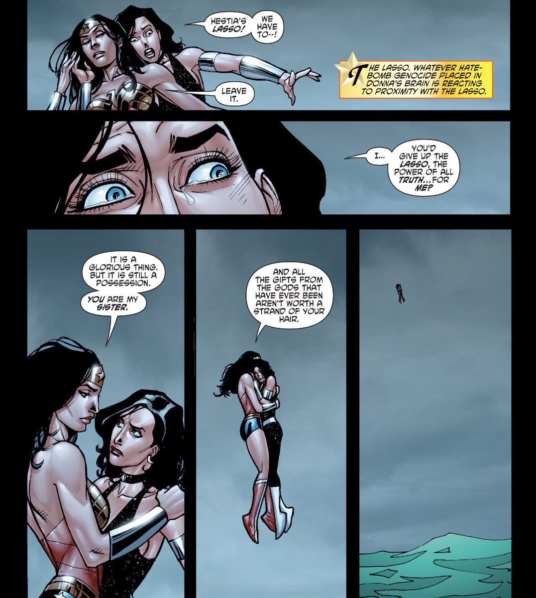 THEMYSCIRALORE's tweet image. I’m begging for a DCU Wonder Woman that isn’t written as a one-note warrior woman trope