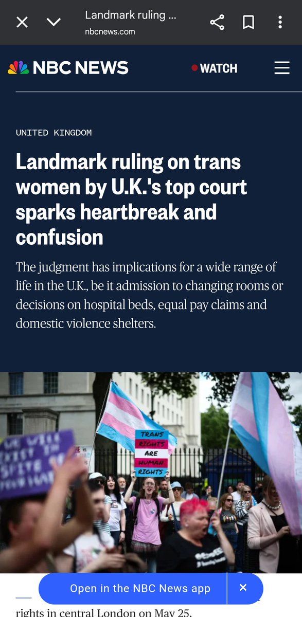 intergeri's tweet image. Interesting article. It's quite refreshing to have more views than just those belonging to For (Some) Women Scotland and the rest of the cult.
nbcnews.com/world/united-k…