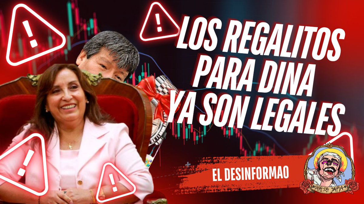 Regalarle cosas caras a Dina, ya no es ilegal (4:20 pm arrancamos) :
youtube.com/live/e5vTL_yX0…