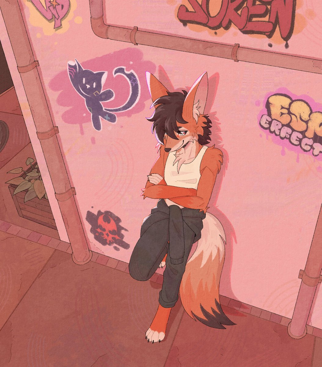 fennec chillin