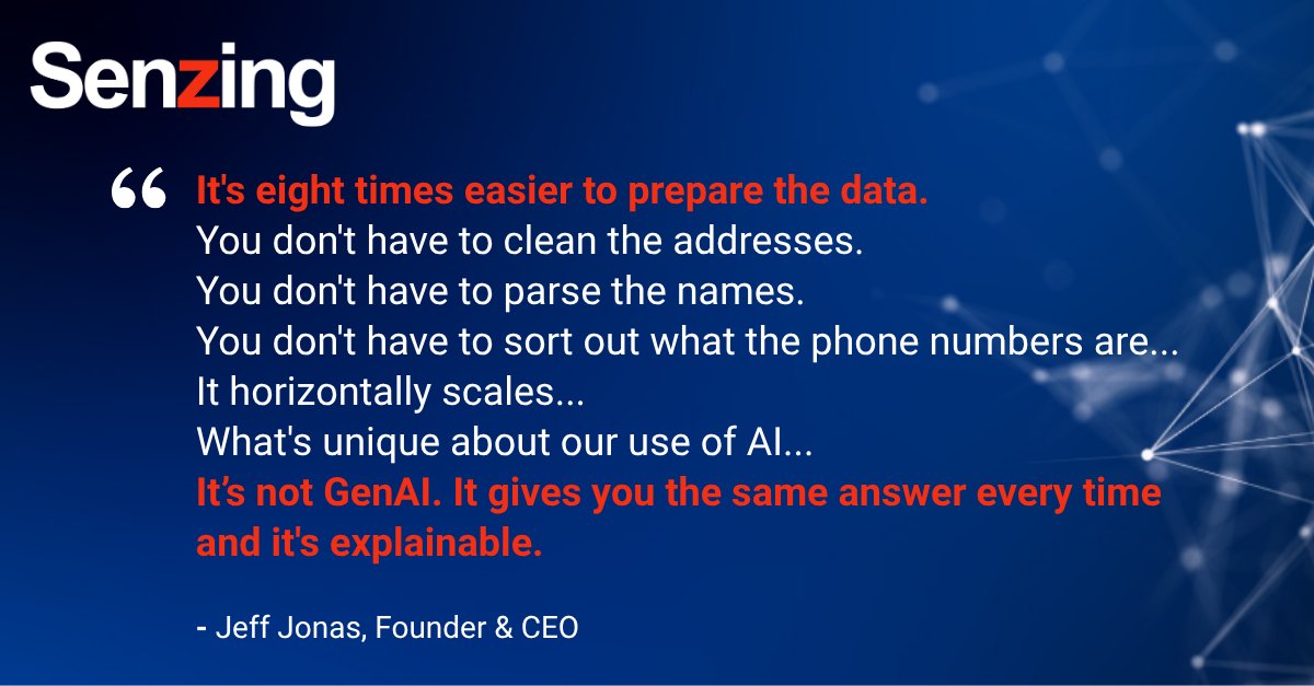 senzing's tweet image. Thinking of building your own #EntityResolution from scratch OR embarking on #AI and #AgenticWorkflow?

If yes, this @Columbia Proto-OKN webinar w @JeffJonas and @pacoid is a must watch! hubs.li/Q03y77gK0 #ERKG