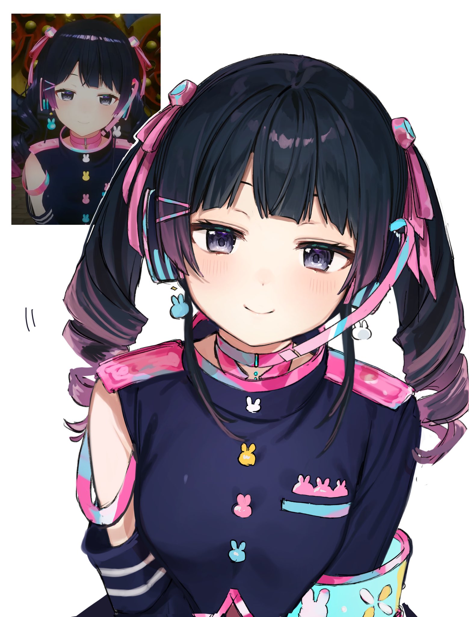 るるがおう初個展「Selfie Girl」当選商品：直筆色紙A『ブラウス』 オンライン ストアゲーム・おもちゃ・グッズ - るる様専用がおう