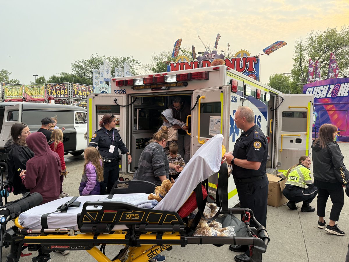EHS_Alberta's tweet photo. #YourEMS is bringing a little extra magic to #MondayMorningMagic at K-Days! This annual event creates a welcoming & inclusive space for children with special needs to experience all the fun and excitement —without the crowds, noise, or long lines. #KDays #YourEMS https://t.co/gVicPBtb8f