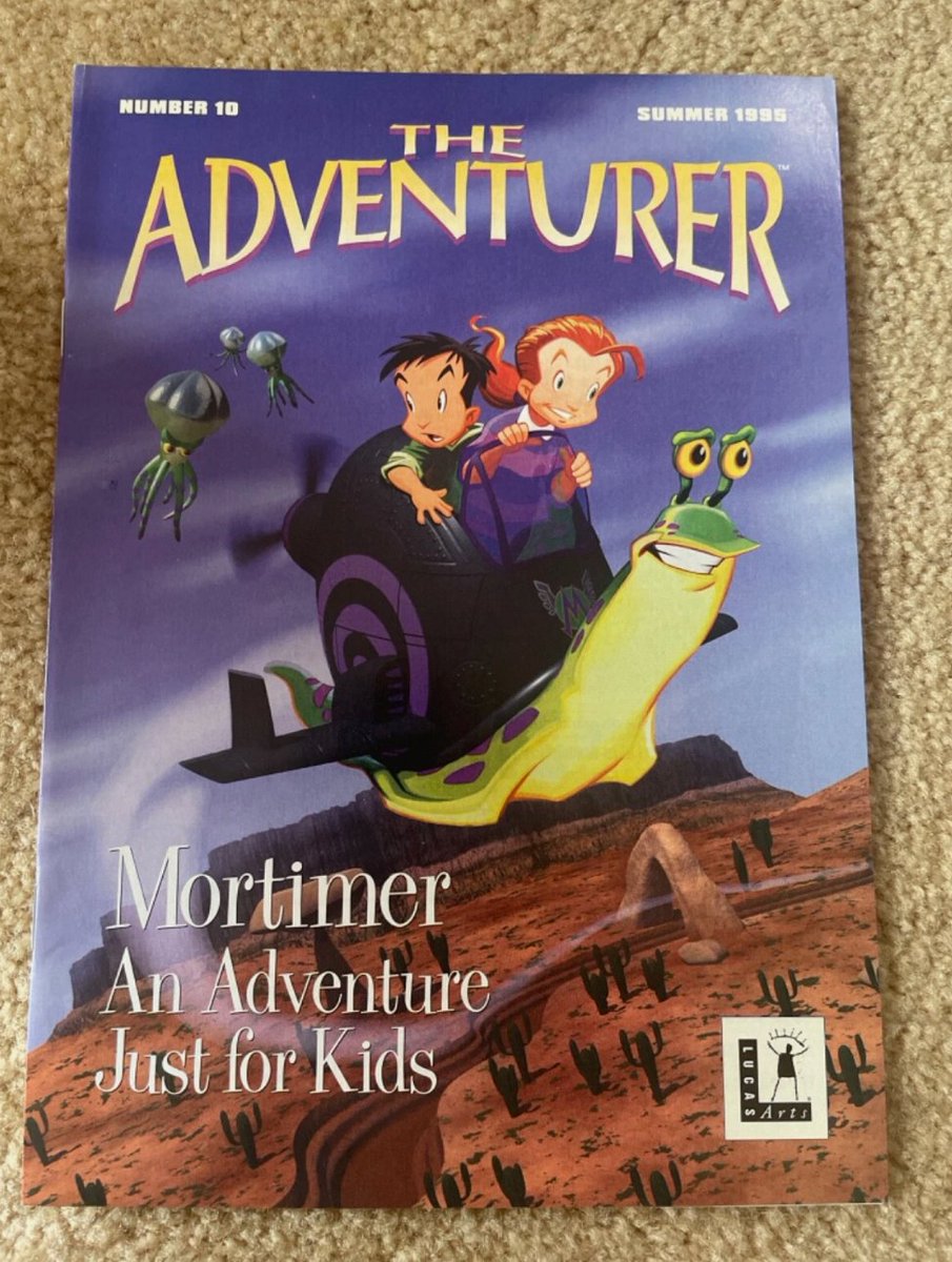 itsalwaysrains's tweet image. LOL!
for a DOLLAR!?
what a fucking steal.
imma grade dat.
I'm on the hunt for the #LucasArts magazines.
this feels epic as fuck.
A DOLLAR!!!!