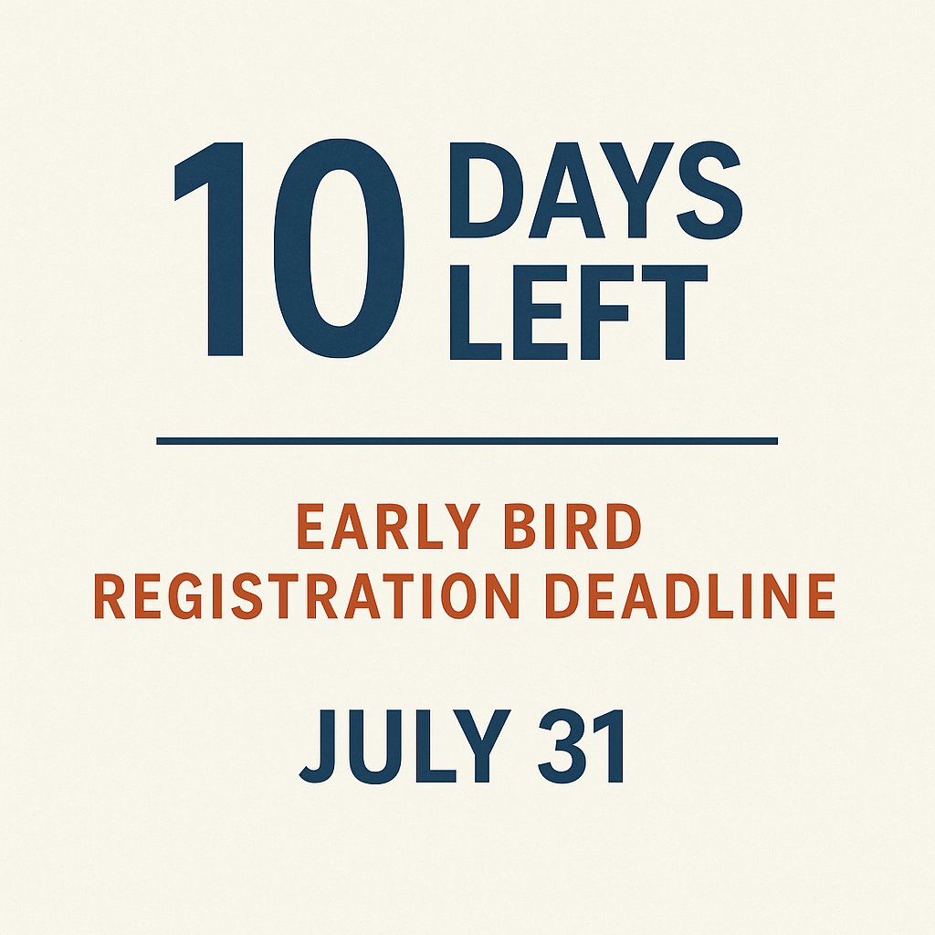 ChildNeuroSoc's tweet image. Just a heads-up: There are 10 days left to register for the CNS Annual Meeting at the early bird rate. If you know you’ll be joining us, registering now can help you save and make planning easier.
🔗ow.ly/Lp7O50WsTrV