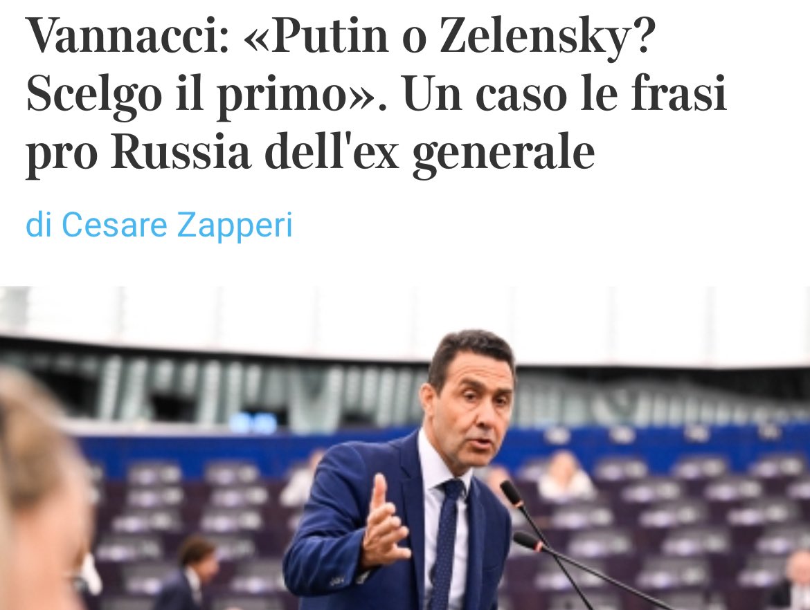 RGagnor's tweet image. Quando vedo #Vannacci penso a quella battuta di Woody Allen: “perché ascoltiamo quest’uomo? Abbiamo finito gli esseri umani?”