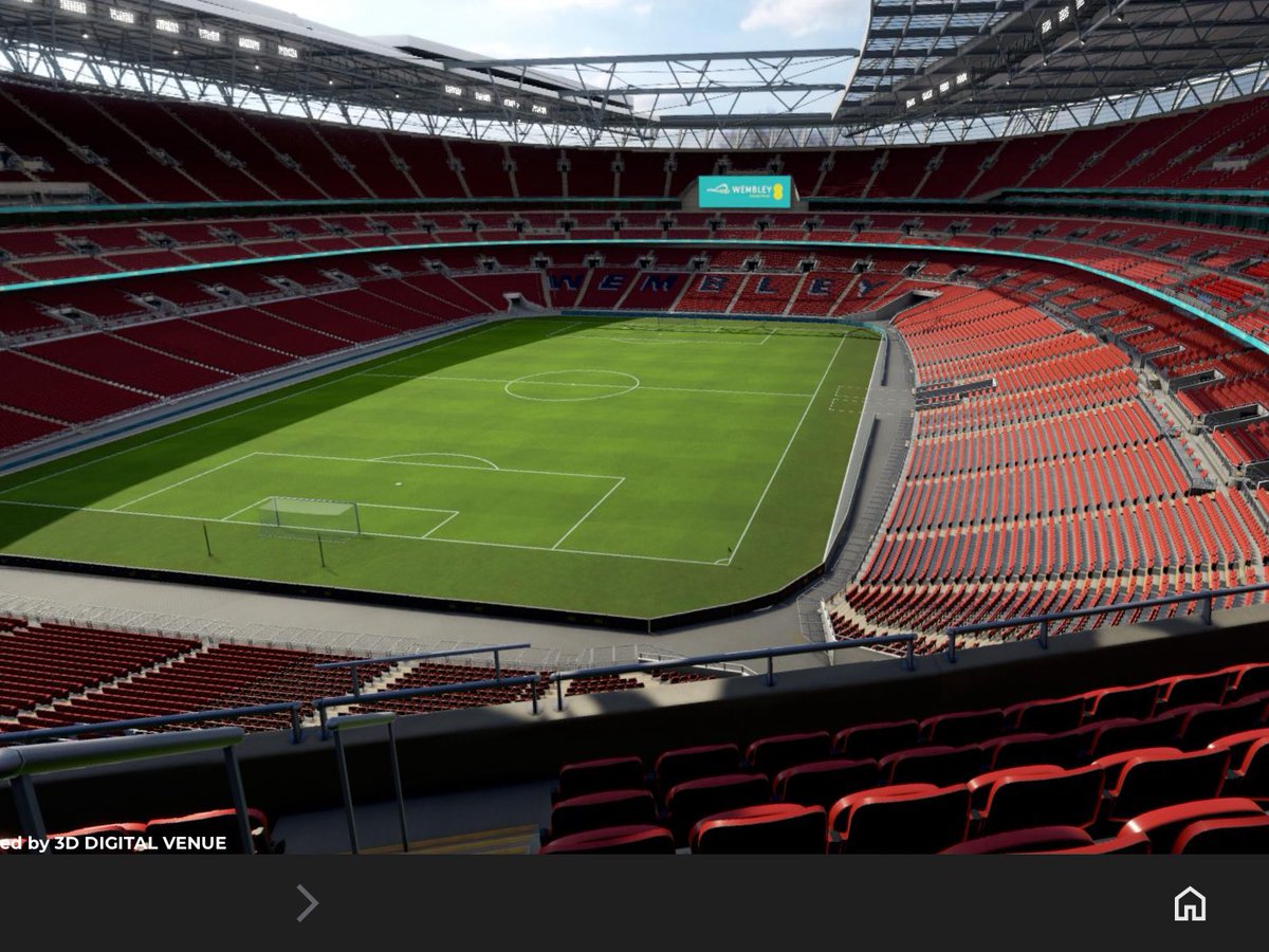 paulmoran62's tweet image. Wembley ticket sorted today for the Community Shield v @CPFC on the 10/8/25, this is my view