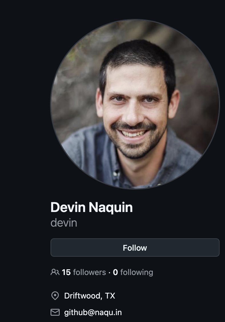 i bet this guys' gh notifications are not fun