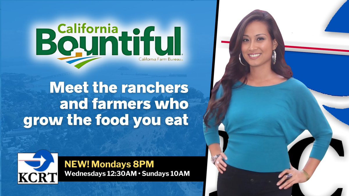 New #CaliforniaBountiful Monday at 8PM on KCRT-TV. The episode features Pickles, Artisan Wine, Olive Oil, Harvestly and Garden Tools. 

Watch on KCRT-TV: Comcast (Ch. 28) and uVerse (Ch. 99).

#KCRT #RichmondCA #Richmond #SanPabloCA #ElCerritoCA #AlbanyCA #BayArea