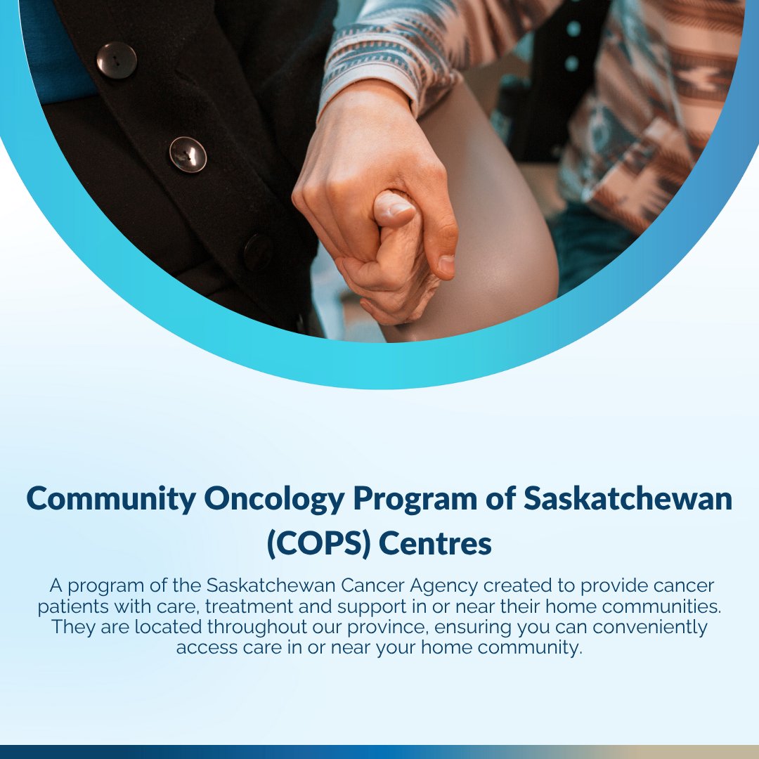 SaskCancer's tweet image. Bringing Cancer Treatment Closer to Home. 
To learn more, click the link to watch the video: saskcancer.ca/COPS

#cancercare #communitycancercare #treatment