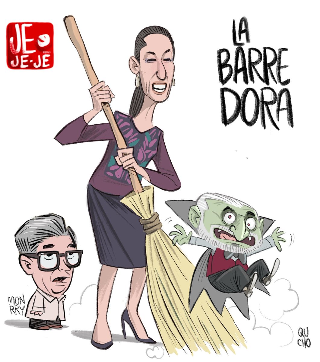 jejejepolitico's tweet image. 🧹Dicen que La Barredora anda activa otra vez…
Pero esta vez es otra, esta no anda en las calles de Tabasco, sino en el “movimiento”.
Un vampiro menos en la nómina, una escoba más en la simulación.
Y mientras unos vuelan, otros le temen a la escoba.
Por @qucho…