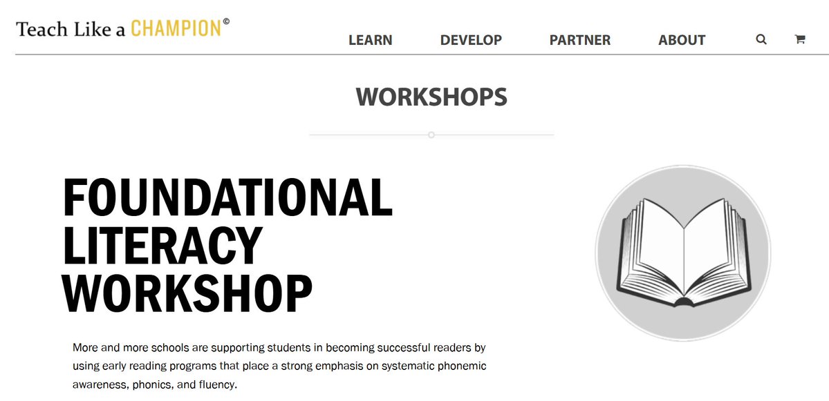 MrDanielBuck's tweet image. Schools have finally (blessedly) gotten religion regarding the PURCHASE of phonics and the science of reading curricula
But do they have the know-how and personnel to do it properly?
Praise for @Doug_Lemov and his team for making sure this happens
teachlikeachampion.org/workshopsreadi…