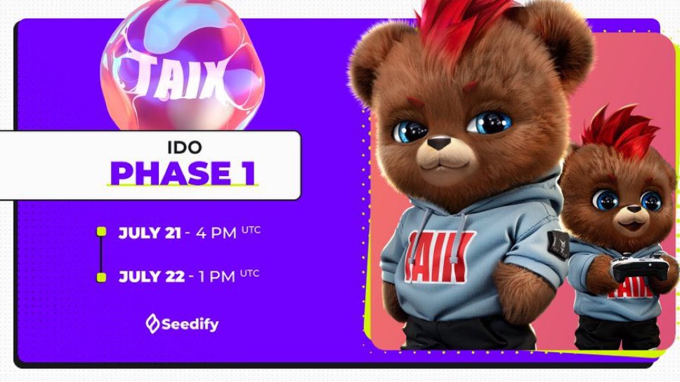 iam_kiddee's tweet image. In case you missed it, the @TAIX_AI IDO is officially live on Seedify!
This isn’t just another token launch. It’s your shot at getting in early on one of the most promising AI x Web3 projects building on Avalanche.
Live now till 1 PM UTC, July 22
On Avalanche C-Chain
50% unlock…
