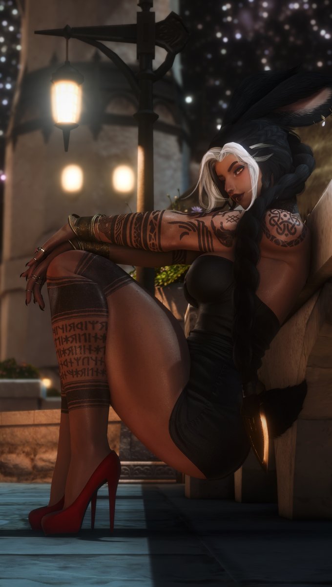 leyFFXIV's tweet image. Fit check for my napalm era