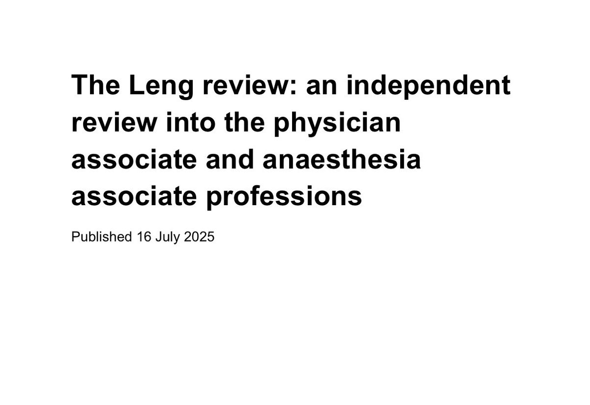 We should talk about the the inevitable q of how this mess happened.
Prof Leng stated her review wouldn’t dwell on it. This is within her gift - the review is hard enough to land despite sticking to its precise question.
But the question of how this happened cannot be ignored
1/