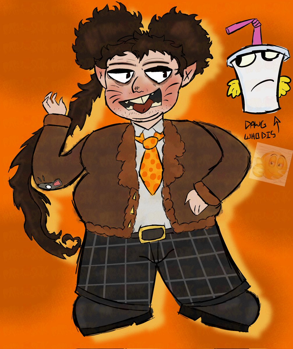 parmsnik's tweet image. Haven&apos;t been producing much slop due to work stuff and a huge dental thing that&apos;s been a pain. Luckily not too many people noticed, so! Anyways. Have the scratch rat that&apos;s super hot imo. 🧡🧡🧡 

[ #digitalart #dateeverything #vaughntrapp ]