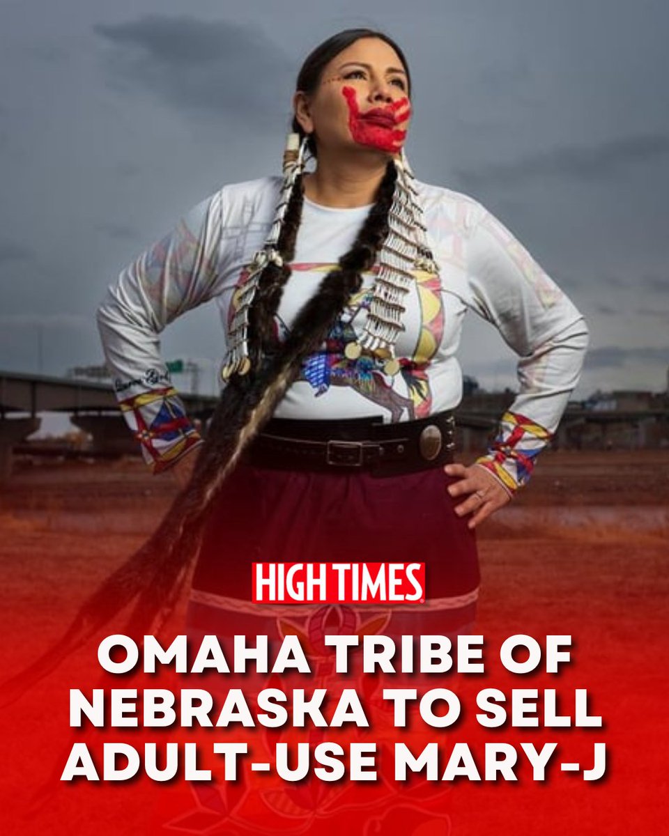 The Omaha Tribe of Nebraska just legalized both medical &amp; adult-use cannabis on its land.

“We’re not waiting on broken systems to deliver.”

Tribal sovereignty in action — with a comprehensive new cannabis framework built for their future.

🔗 hightimes.com/news/legalizat…